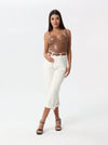 Leather corset | T-shirt | W DE MODA