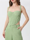Two- piece set without sleeves