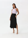 Veined silk skirt | skirt | W DE MODA