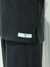 Comfortable casual outfit dark gray color