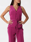 Formal vest set with belt