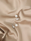Rhinestone and pearl drop earrings