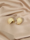 Vintage hollow circle earrings