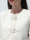 Half sleeve blazer