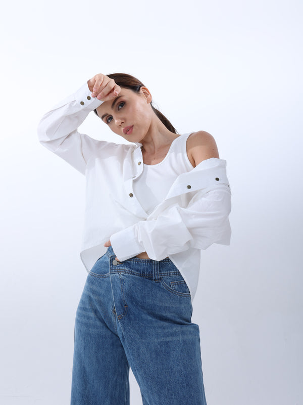 Casual two-piece shirt | Shirt | W DE MODA