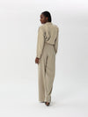 Chiffon formal shirt with button front