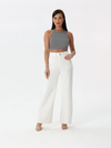 Plain sleeveless T-shirt | T-shirt | W DE MODA