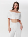 Off-the-shoulder set