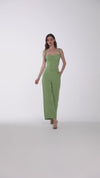 Two- piece set without sleeves