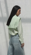 Sweater vest - Plain- Light green