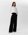 Wide-leg high-waisted formal trousers | trousers | W DE MODA