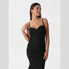 Midi evening dress