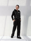 Black sports suit with cap | W DE MODA