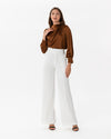 Wide-leg high-waisted formal trousers | trousers | W DE MODA