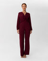 Long-sleeved Jumpsuit with v-neck style | Dress | W DE MODA