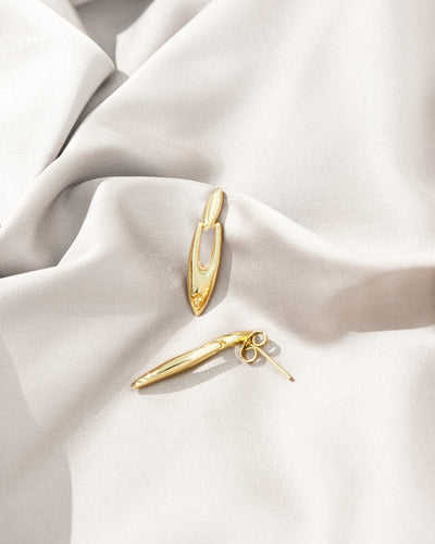 Modern drop earrings | Earrings | W DE MODA