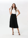 Plain pleated skirt | skirt | W DE MODA