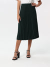 Winter plain pleated skirt