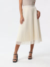 Plain reversible tulle skirt | skirt | W DE MODA