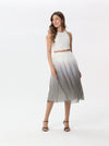 Ombre tulle pleated skirt | skirt | W DE MODA