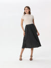 Plain pleated skirt | skirt | W DE MODA