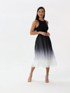 Ombre tulle pleated skirt | skirt | W DE MODA