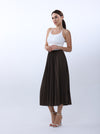 Plain pleated skirt | skirt | W DE MODA