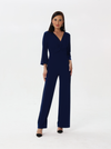 Long-sleeved Jumpsuit with v-neck style | Dress | W DE MODA