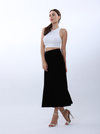 Plain silk skirt | skirt | W DE MODA