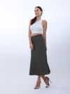 Plain silk skirt | skirt | W DE MODA